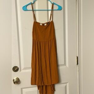 Wild Fable Teen M Burnt Orange Dress